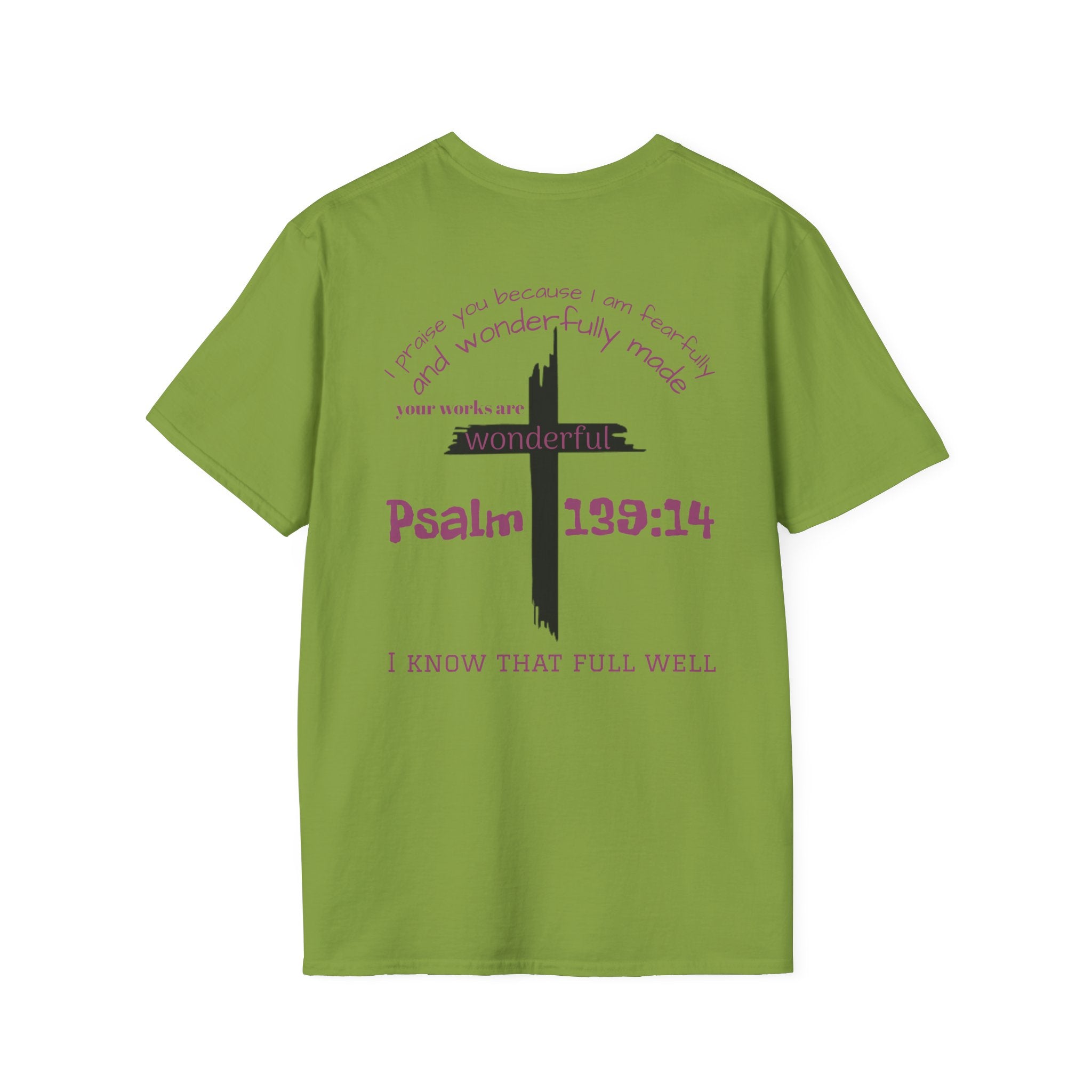 Psalm Wear T-shirt Psalm 139:3