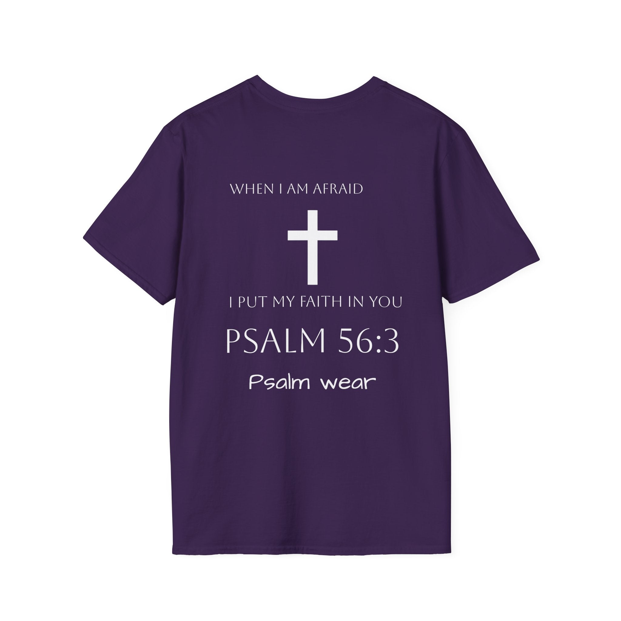 Psalm Wear T-shirt Psalm 56:3