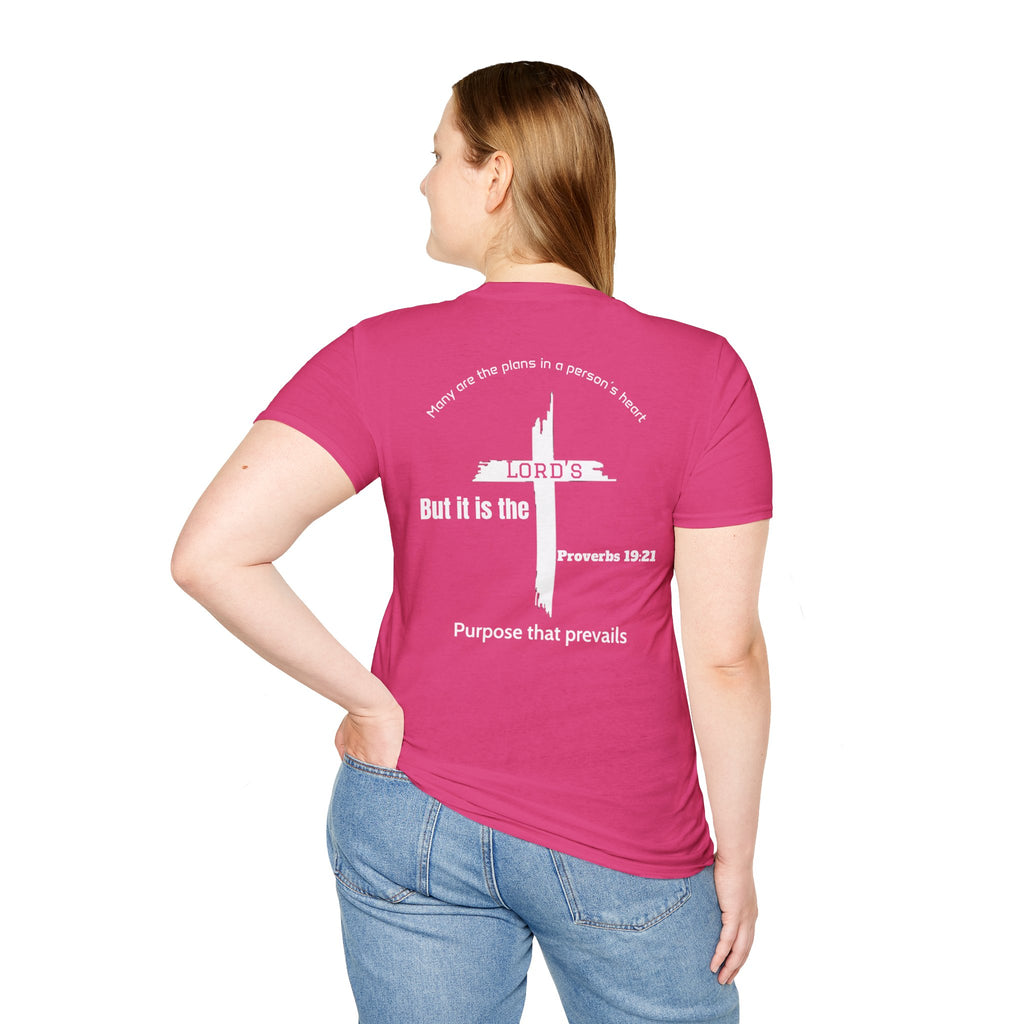 Psalm Wear T-shirt Proverbs 19:21