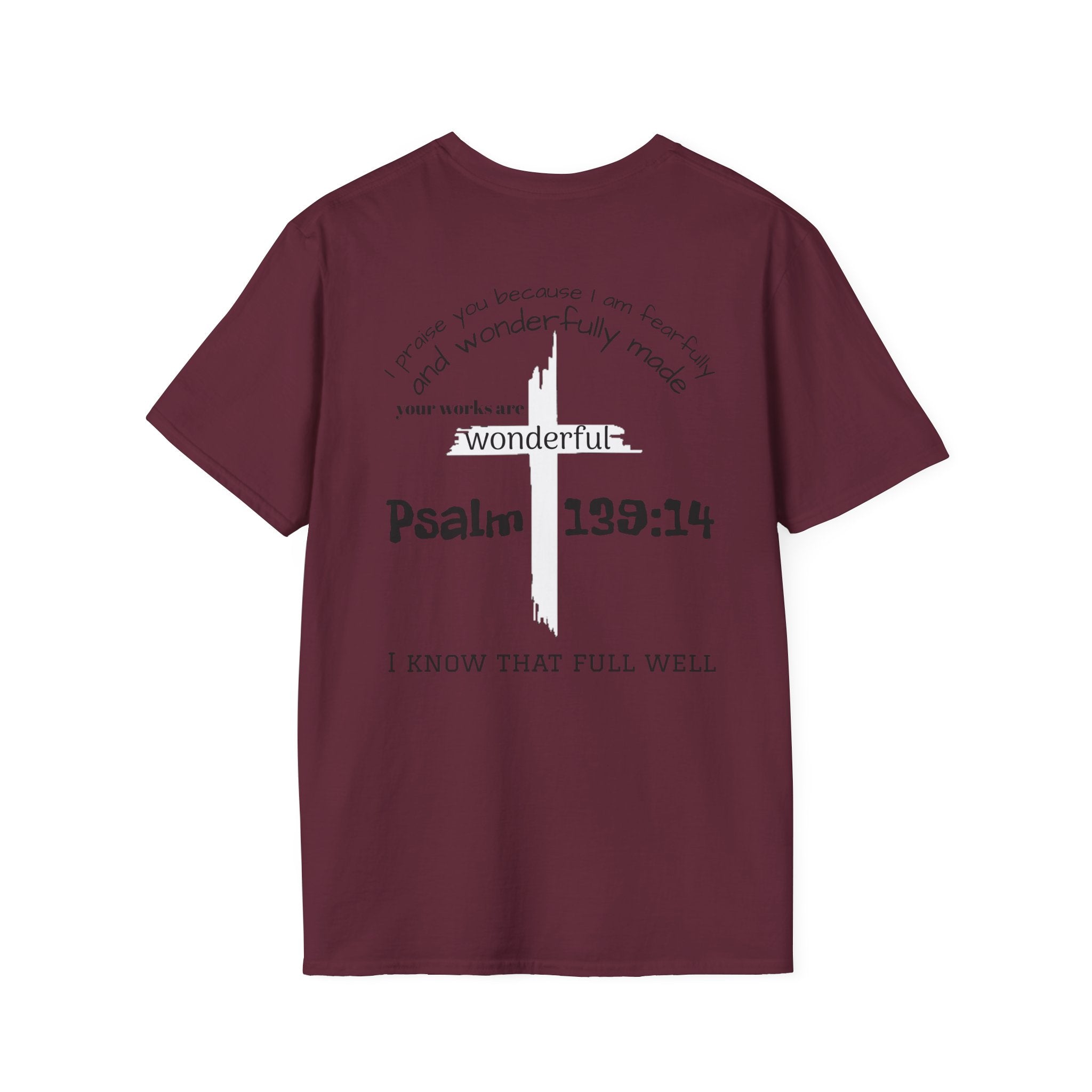 Psalm Wear T-shirt Psalm 139:3