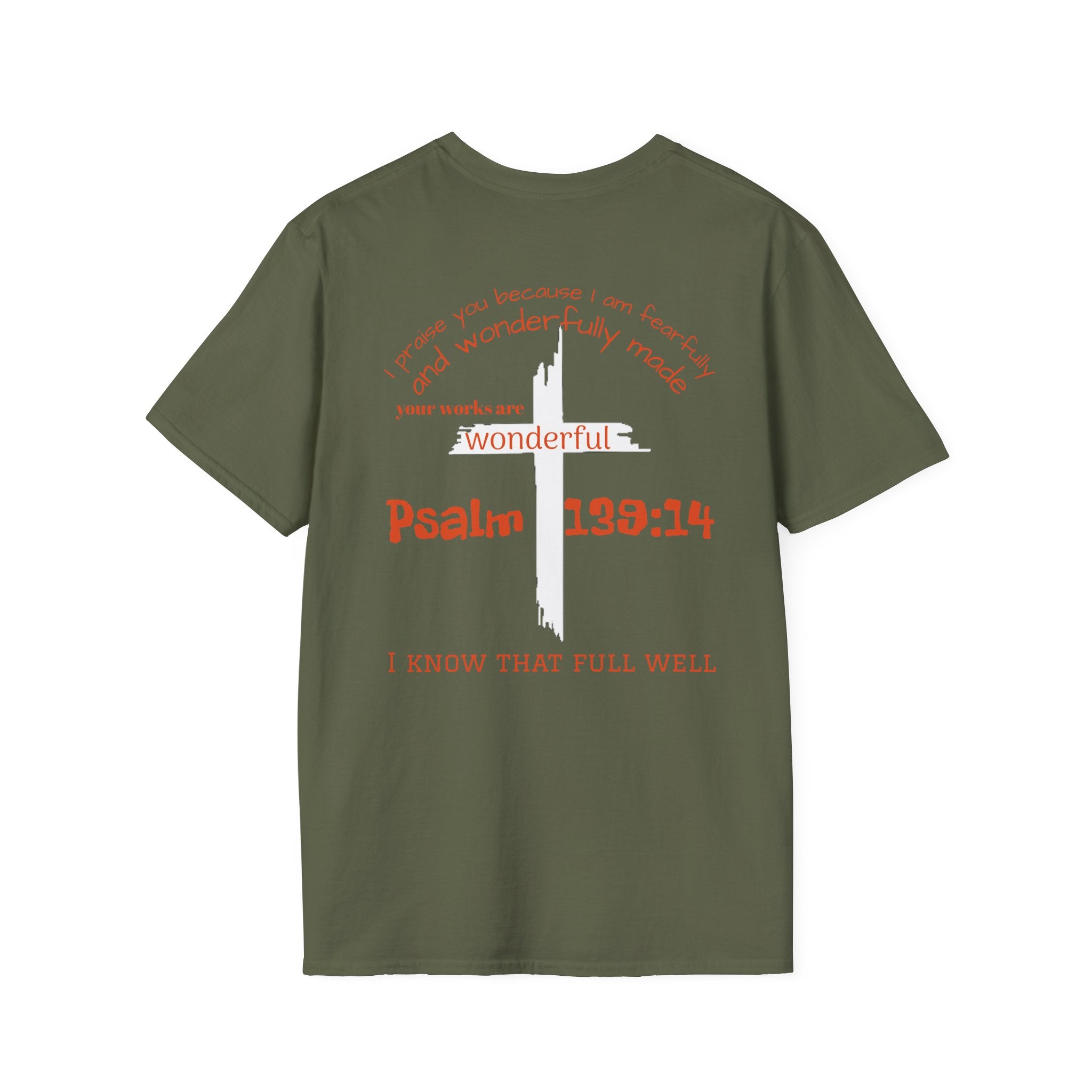 Psalm Wear T-shirt Psalm 139:3