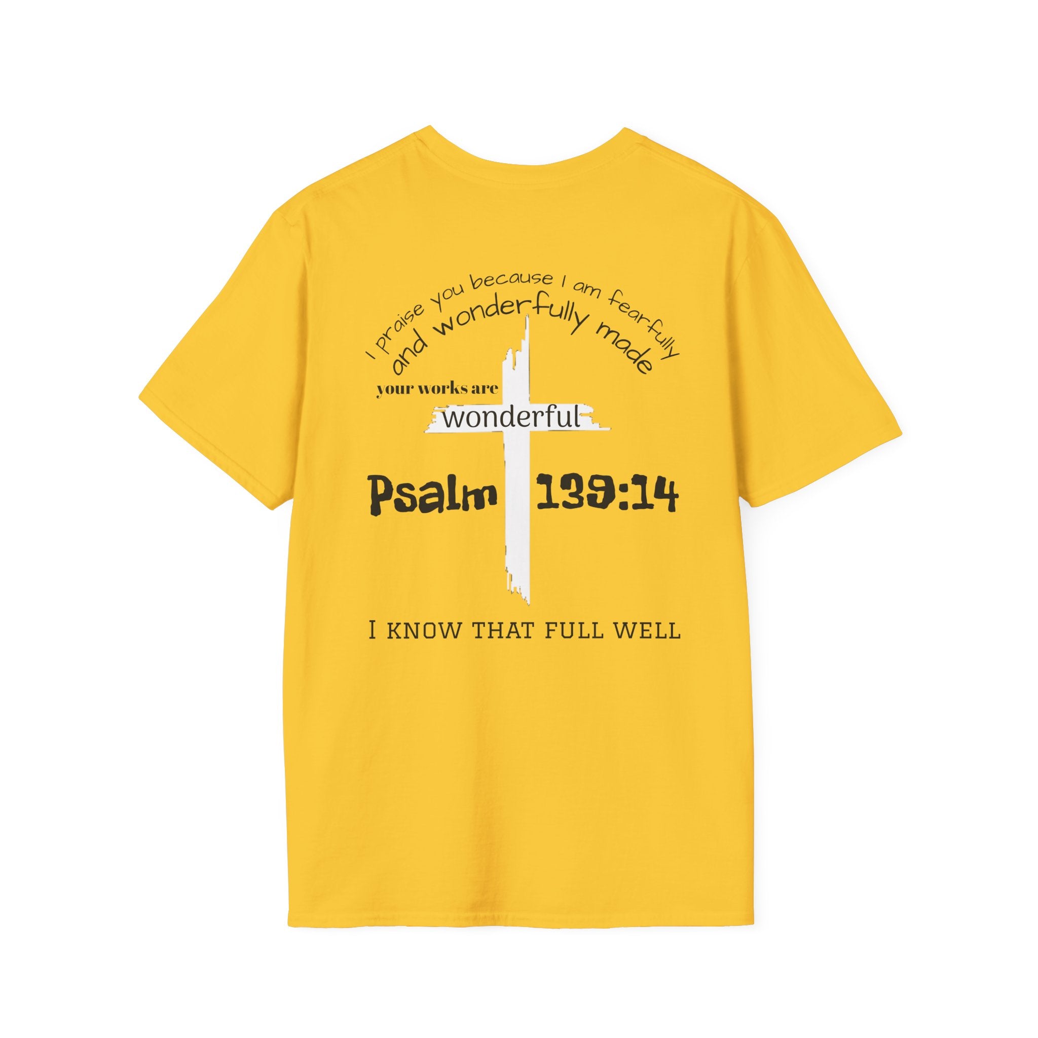 Psalm Wear T-shirt Psalm 139:3