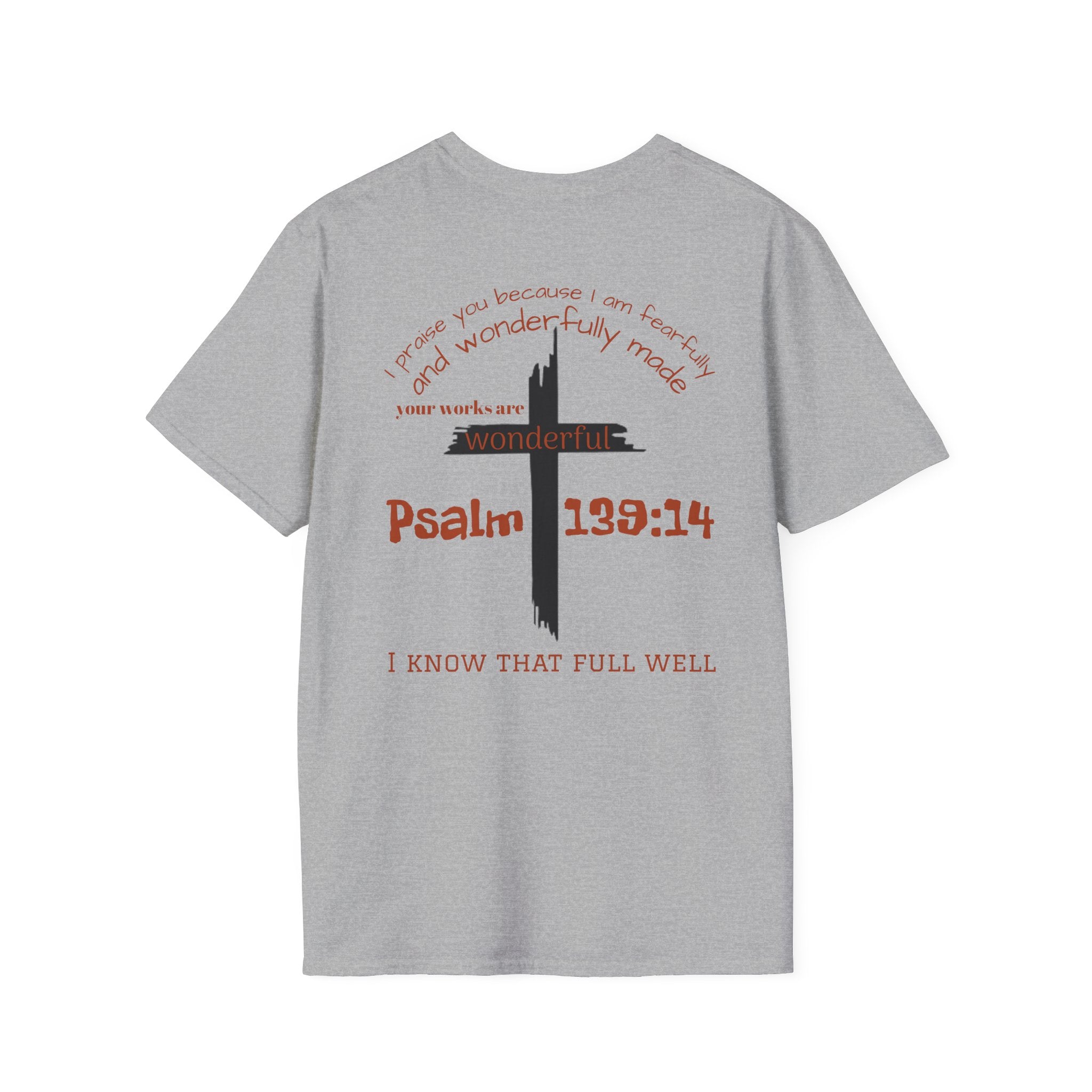 Psalm Wear T-shirt Psalm 139:3