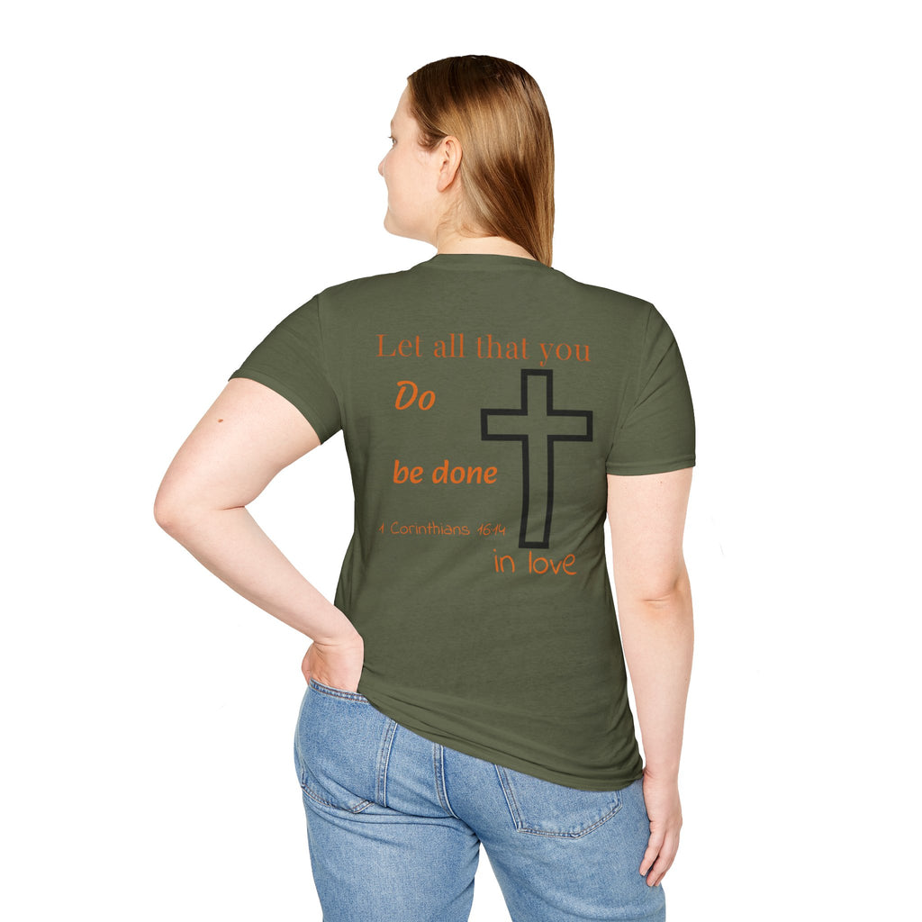 Psalm Wear T-shirt 1 Corinthians 16:14