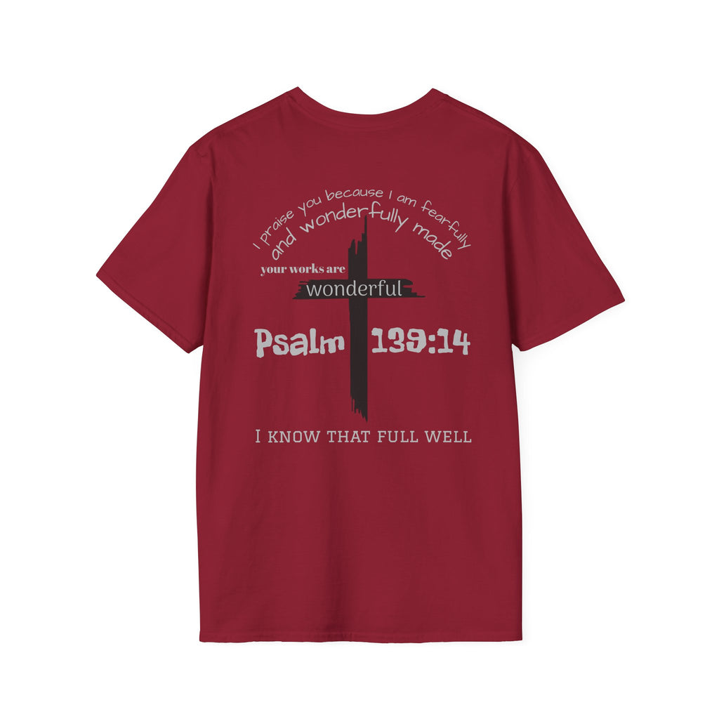 Psalm Wear T-shirt Psalm 139:3