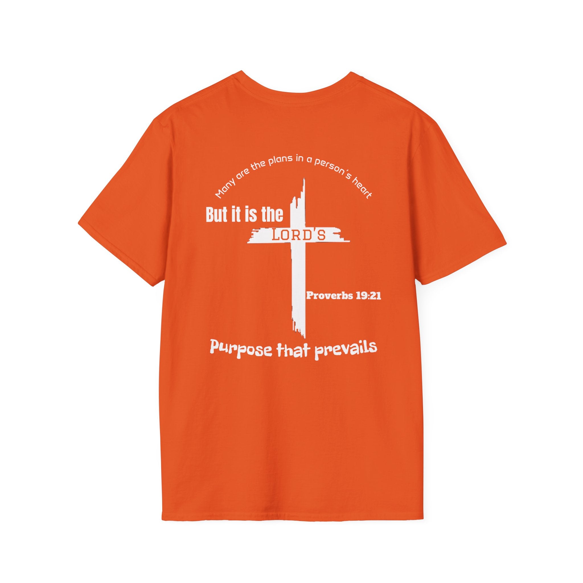 Psalm Wear T-shirt Proverbs 19:21
