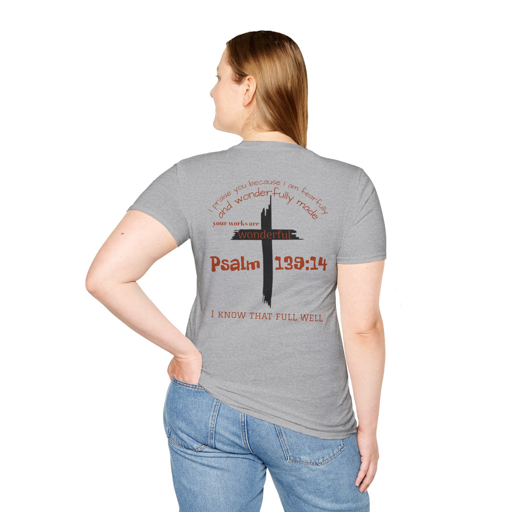 Psalm Wear T-shirt Psalm 139:3