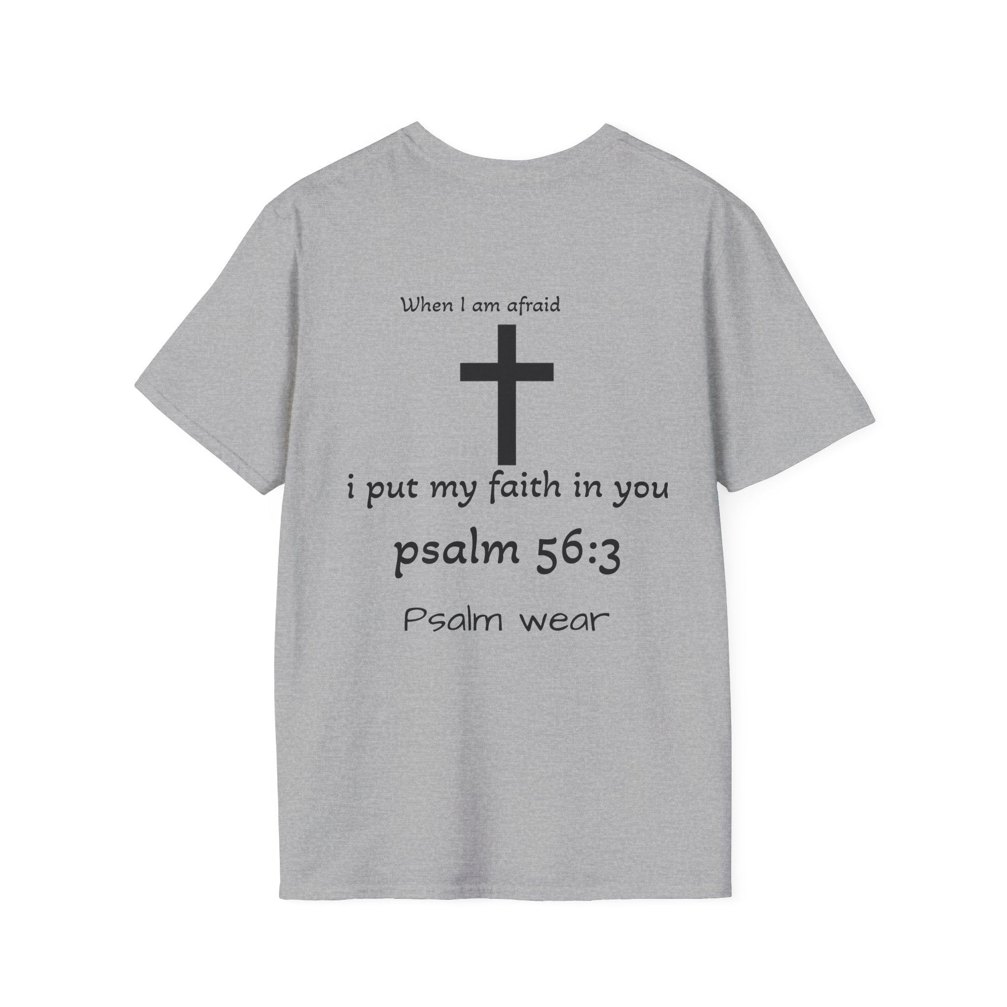 Psalm Wear T-shirt Psalm 56:3
