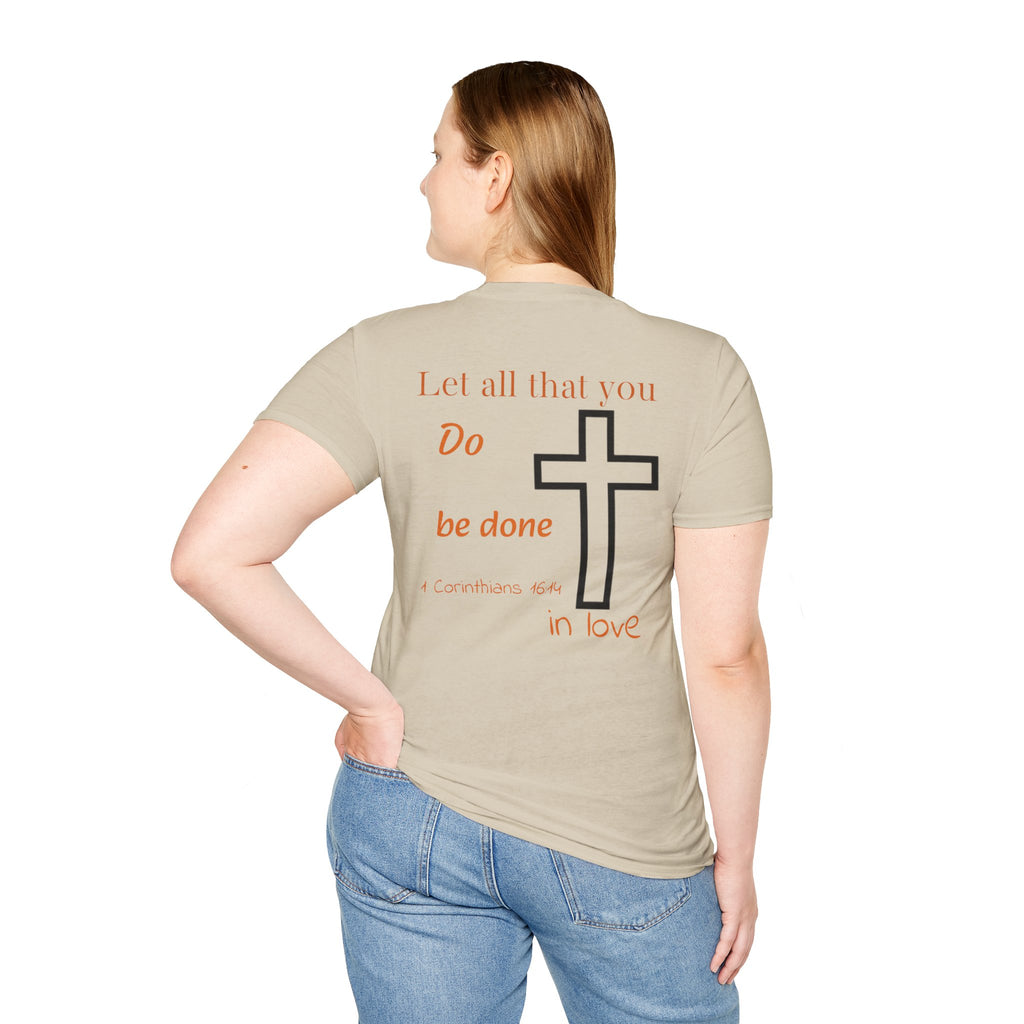 Psalm Wear T-shirt 1 Corinthians 16:14